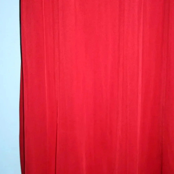 ANNALEE + HOPE Made in the USA Swing Dress Pearl Mock Neck Sleeveless Red XL - Picture 6 of 15